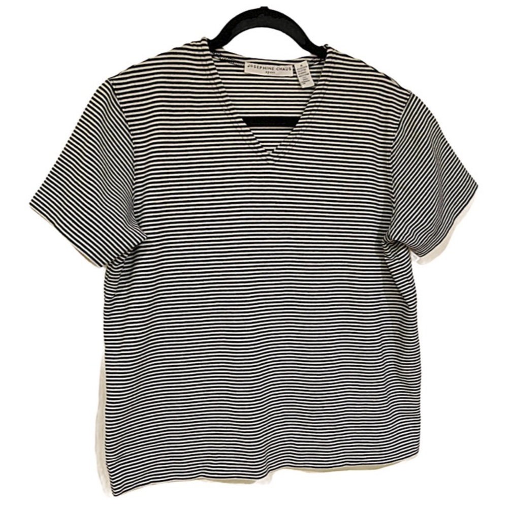 Flash Sale Josephine Chaus Blouse women Tee Sport Women’s Short Sleeves Size M - Picture 5 of 5